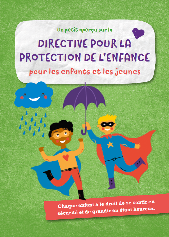 Directive pour la protection de l’enfance pour les enfants et les jeunes KinderrechtePortal