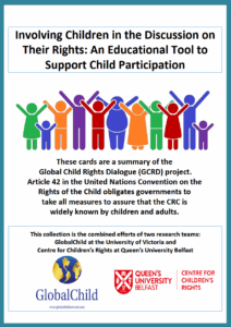 Involving Children in the Discussion on  Their Rights – Disability, Basic Health and Welfare