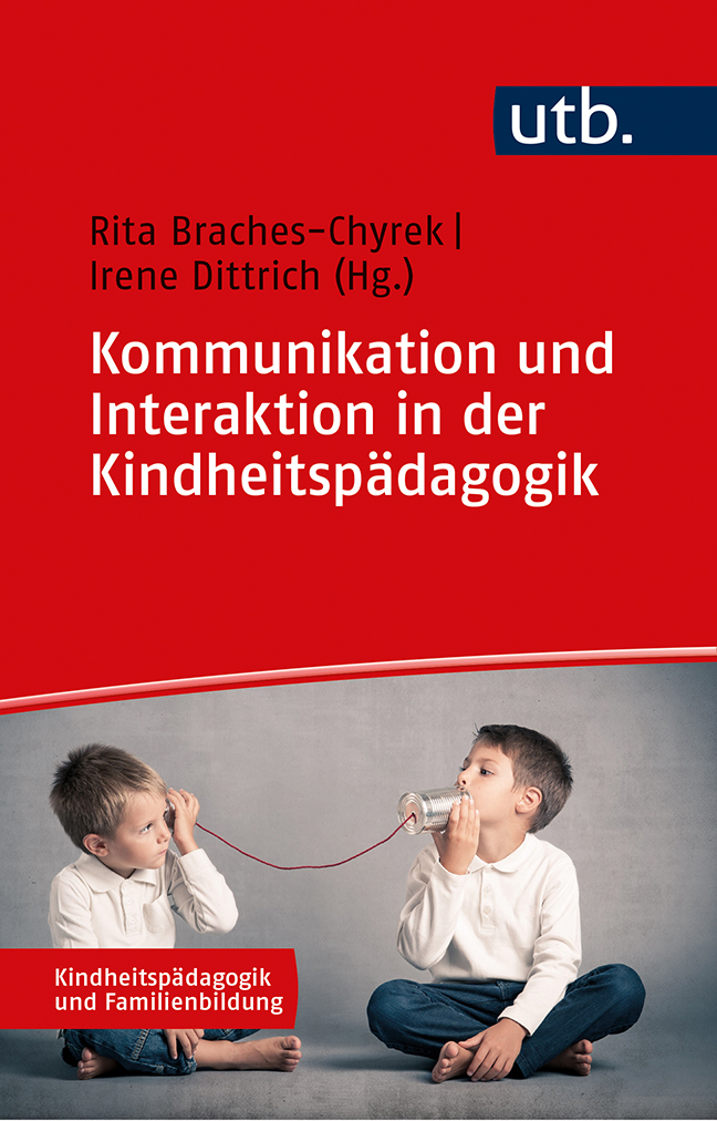 Buchcover mit einem Foto von zwei Kindern, die über ein Dosentelefon miteinander reden