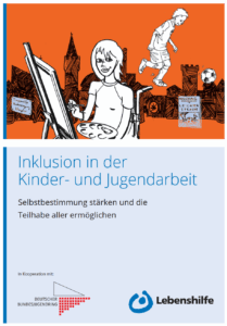 Junge Menschen mit Behinderungen sind in ihrer Freizeit sportlich und kreativ.