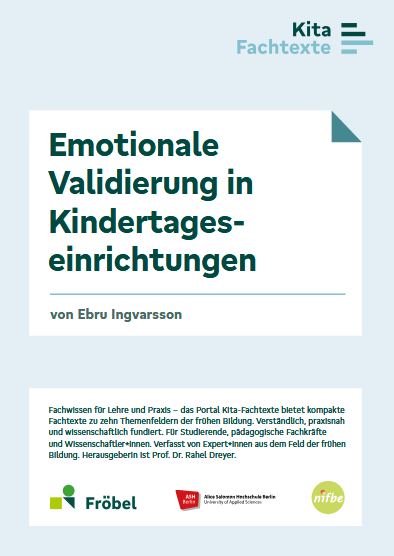 Deckblatt des Fachartikels mit Überschrift, Autorin und Logos