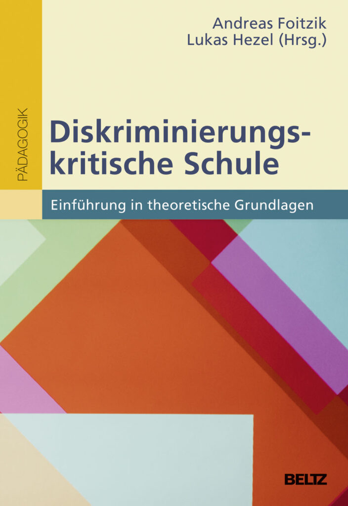 Buchcover mit Titel und grafischer Gestaltung