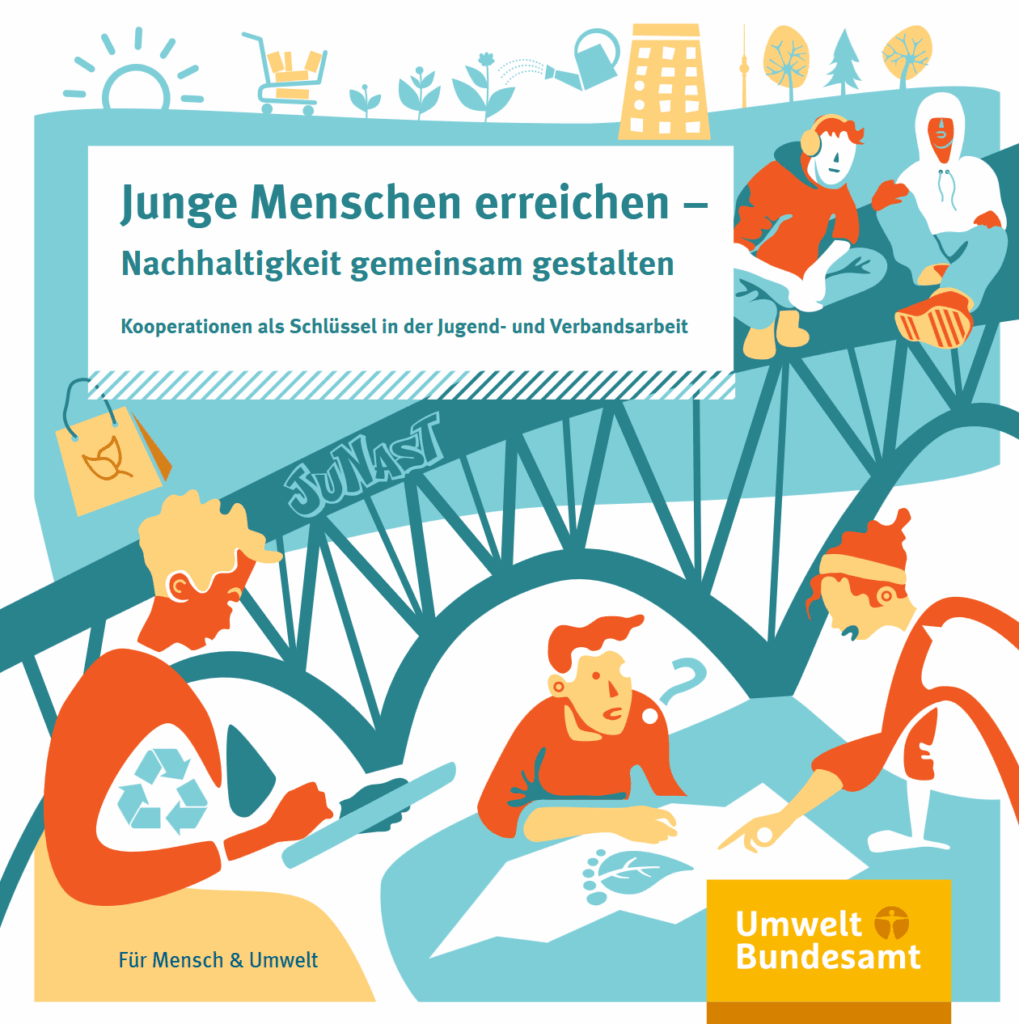 Junge Menschen setzen sich in ihrer Freizeit kreativ für die Umwelt ein.