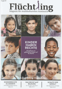 © Miteinander ankern e.V. Gesichter von Kindern auf einem Zeitschriftencover