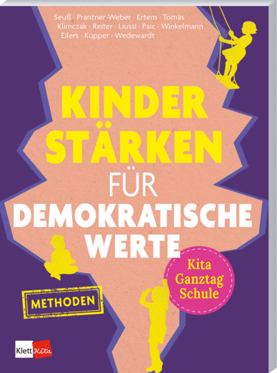 Buchcover mit Kindern in verschiedenen Alltagssituationen