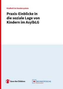 © Save the Children Deutschland e. V. und Deutscher Paritätischer Wohlfahrtsverband – Gesamtverband e. V. Deckblatt mit Überschrift und Logos