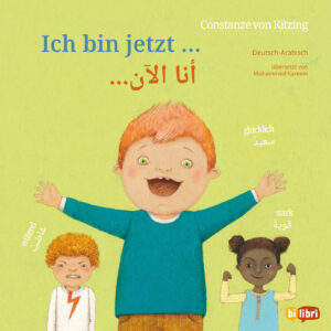 Kinder haben verschiedene Gefühle: eins ist wütend, ein Kind ist fröhlich und ein Kind zeigt, wie stark es ist.