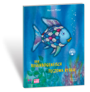 Der Regenbogenfisch schwimmt durch das Meer.